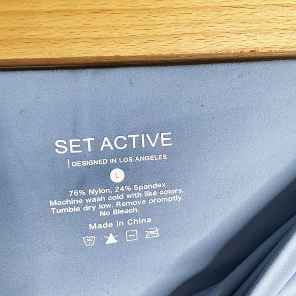 Set Active Blue Workout Set - Picture 5 of 5